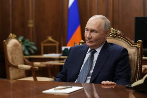 Le président russe Vladimir Poutine à Moscou, le 22 septembre 2026 — Vyacheslav PROKOFYEV / AFP