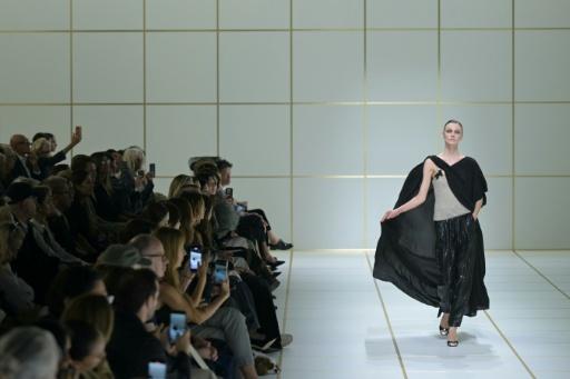 This summer collection looked weathered by seawater and wind — Stefano Rellandini / AFP