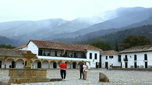 Incêndio em joia do turismo colombiano é parcialmente controlado