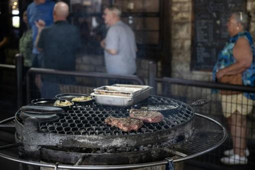 Texas is beef country, a regular feature on menus across the state — RONALDO SCHEMIDT / AFP