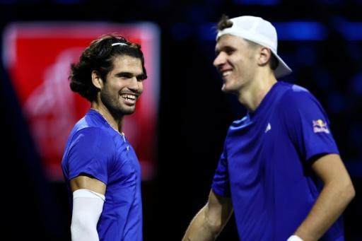 Alcaraz helps Europe into Laver Cup lead