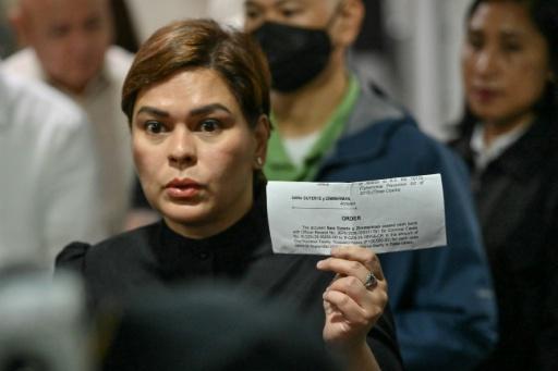 Philippines : visée par un mandat d'arrêt, la vice-présidente Duterte a payé sa caution