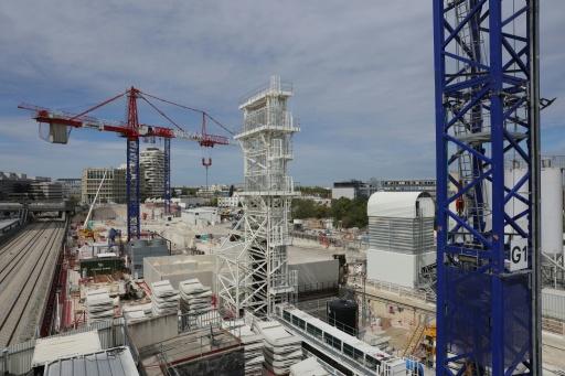 Sur le chantier de la ligne 15 du Grand Paris Express, du béton au nom du climat