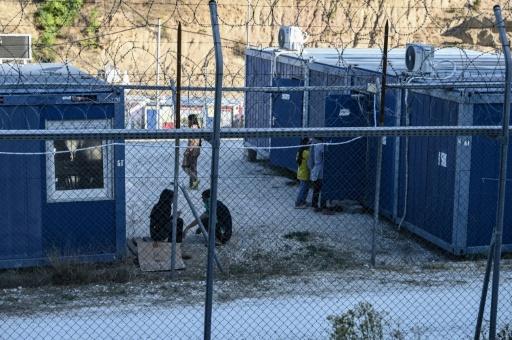 Activists who have visited have described conditions there as 'wretched' — Sakis Mitrolidis / AFP