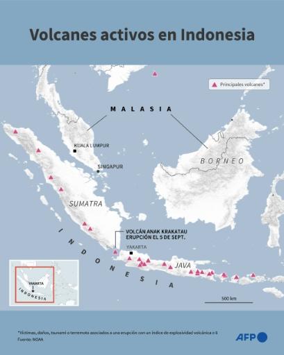 Miles de pasajeros varados por el cierre de aeropuertos en Indonesia tras una erupción volcánica