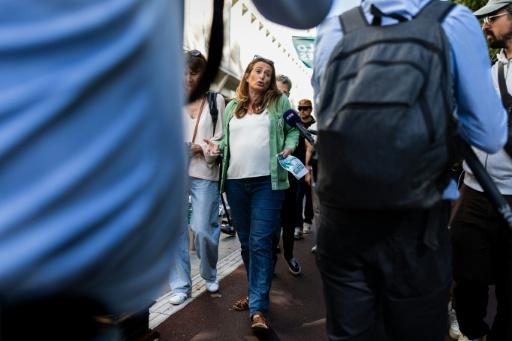 La secrétaire nationale des Ecologistes Marine Tondelier à la braderie de Lille le 5 septembre 2026 — Sameer Al-DOUMY / AFP