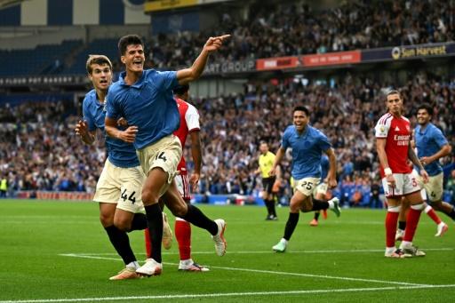 El vigente campeón Arsenal cae con estrépito ante Brighton