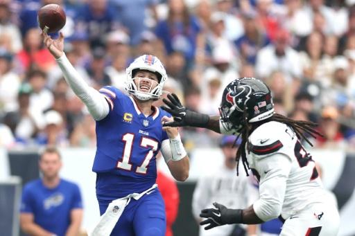 Bills edge Texans while Bears beat Panthers in NFL record-setting opener