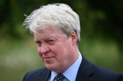 Charles Spencer's book was serialised in the Daily Mail newspaper before going on sale — Daniel LEAL / AFP