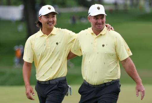 Internationals take 7-3 Presidents Cup lead after foursomes sweep