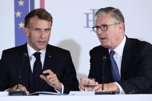 Macron and Starmer built a close relationship — Teresa Suarez / AFP