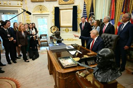 Trump has generally preferred to retain control over sanctions and tariffs rather than have Congress dictate policy — Jim WATSON / AFP