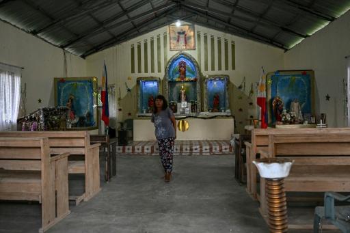 La cheffe autochtone de la tribu des Aetas, Petronila Munoz, le 2 septembre 2026 à Capas, à une centaine de kilomètres au nord de Manille — Jam STA ROSA / AFP