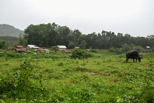 Le village philippin de Capas, à une centaine de kilomètres au nord de Manille, le 2 septembre 2026 à — Jam STA ROSA / AFP
