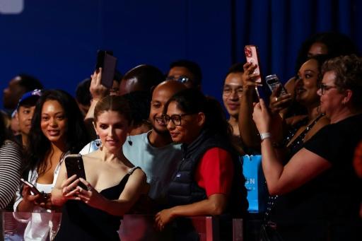 La actriz Anna Kendrick en el estreno de "Misty Green" en el Festival Internacional de Cine de Toronto, en Canadá, el 12 de septiembre de 2026 — Cole Burston / AFP