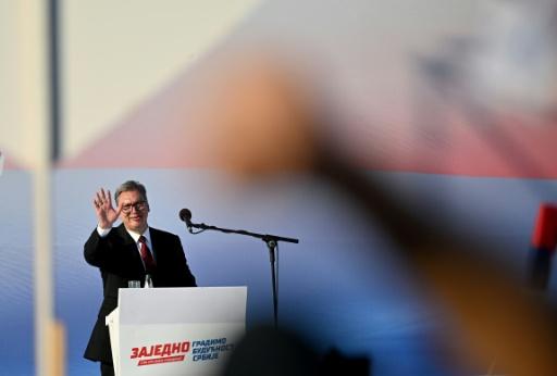 Serbia's President Aleksandar Vucic announces resignation