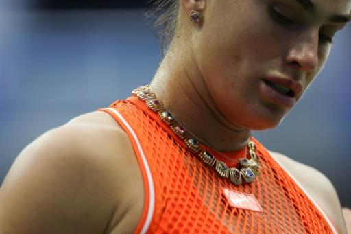 Aryna Sabalenka durante su victoria ante Taylor Townsend en el US Open el 6 de septiembre de 2026 — Sarah Stier