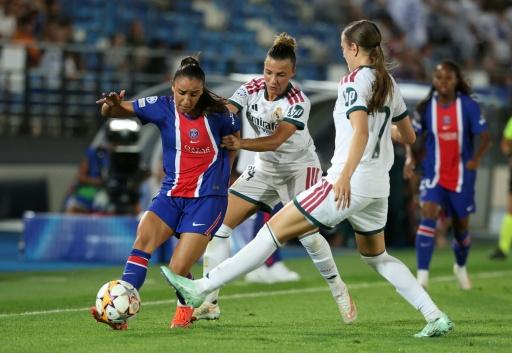 Real Madrid y PSG empatan en el estreno de la Liga de Campeones femenina