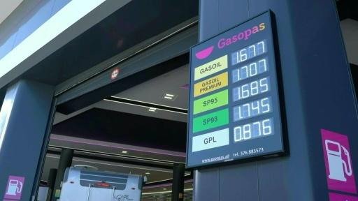 A moins de 1,70 euro le litre de carburant, les stations d'Andorre font le plein