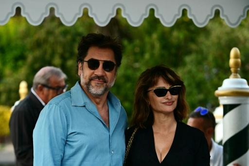 Javier Bardem e Penélope Cruz chegam a Festival de Veneza com 'Bunker' e sua crise conjugal
