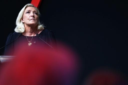 Marine Le Pen has vowed to counterattack — Anne-Christine POUJOULAT / AFP