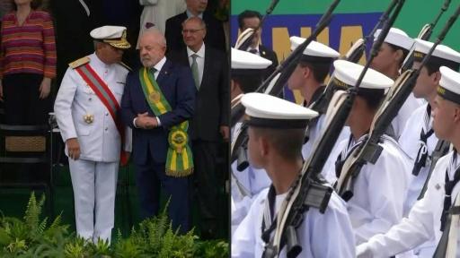 Lula participa do desfile de 7 de Setembro em Brasília
