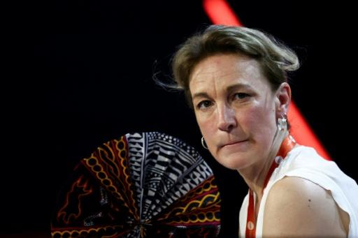 La secrétaire générale de la CFDT Marylise Léon le 22 juin 2026, à Bordeaux — ROMAIN PERROCHEAU / AFP