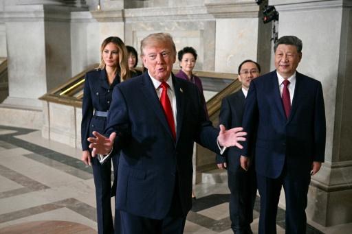 US President Donald Trump confirmed he had spoken with Xi about Iran — Jim WATSON / AFP