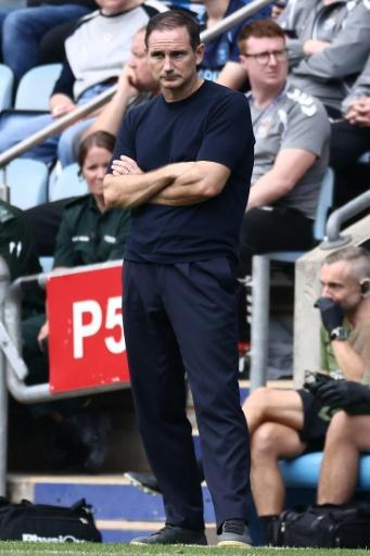 Le manager de Coventry Frank Lampard lors de la défaite face à Brighton, le 13 septembre 2026 — Henry NICHOLLS / AFP