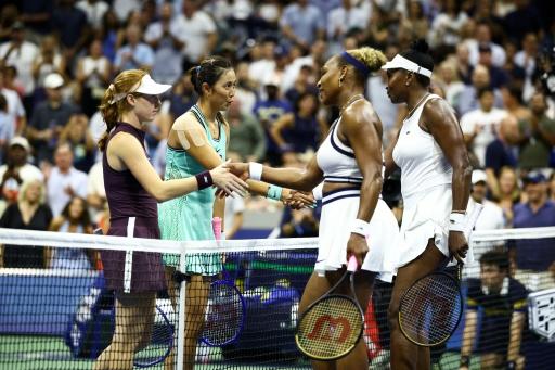 Williams sisters fall in thrilling return to US Open doubles
