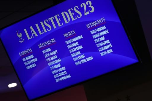 La liste des 23 de Zidane le 18 septembre 2026 — FRANCK FIFE / AFP
