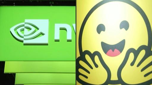 Nvidia comprará plataforma de IA Hugging Face por US$ 12,9 bilhões
