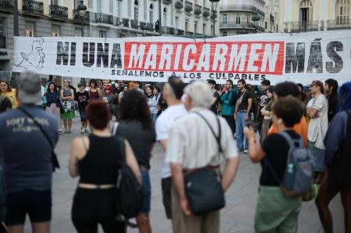 'Not one more Maricarmen', the recent eviction of 87-year-old Maricarmen Abascal provoked widespread outrage — Thomas COEX / AFP