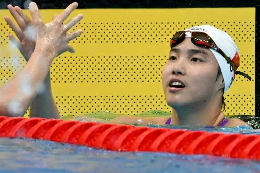 China's Yu Zidi won three golds — ANDREW CABALLERO-REYNOLDS / AFP
