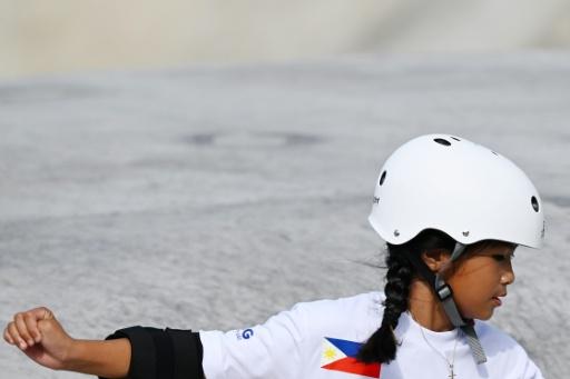 Philippines' Mazel Paris at the Games in 2023 — Adek BERRY / AFP