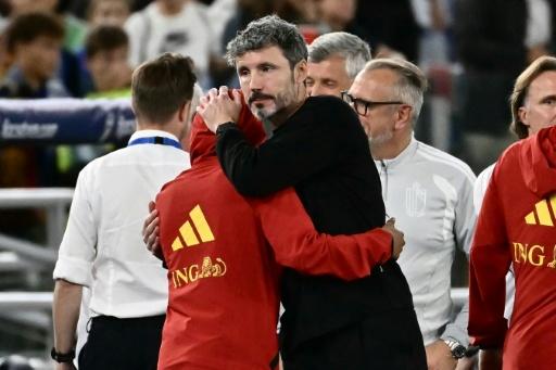 Mark van Bommel made a winning start as Belgium boss after being brought in to replace Rudi Garcia — Filippo MONTEFORTE / AFP