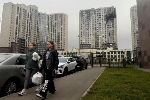 Moscow regional Governor Andrey Vorobyov said at least two people had been killed — - / AFP