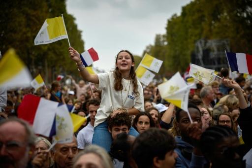 The trip stirred visible enthusiasm and spiritual fervour among the faithful — Kiran RIDLEY, Kiran RIDLEY / AFP