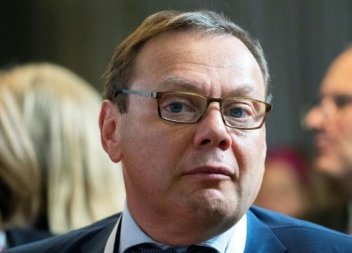 L'homme d'affaires russe et l'un des principaux actionnaires du conglomérat Alfa Group, Mikhaïl Fridman, assiste à une conférence à Moscou, le 17 septembre 2019 — Pavel Golovkin / AFP