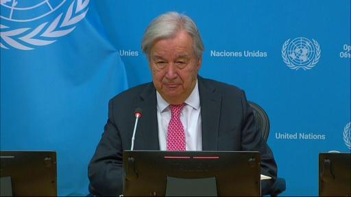 IA: le chef de l'ONU appelle à une "coordination mondiale"