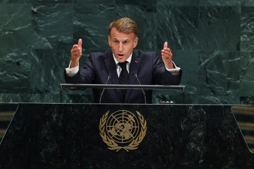 UN-Generaldebatte: Israel weist Macron-Äußerungen über Westjordanland als "grotesk" zurück