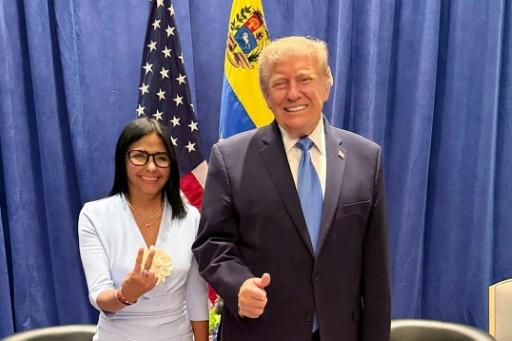 Trump und Venezuelas Übergangspräsidentin in New York erstmals zu Gespräch zusammengetroffen