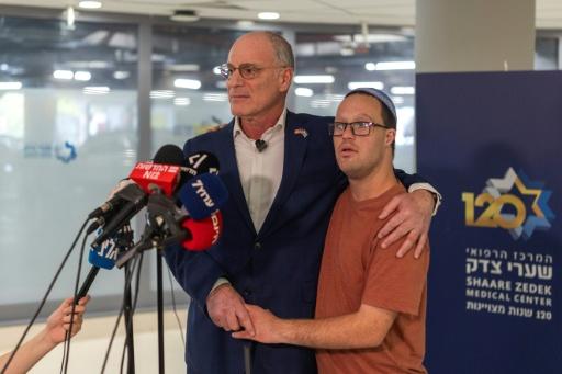 Israel's US envoy says son fighting for life