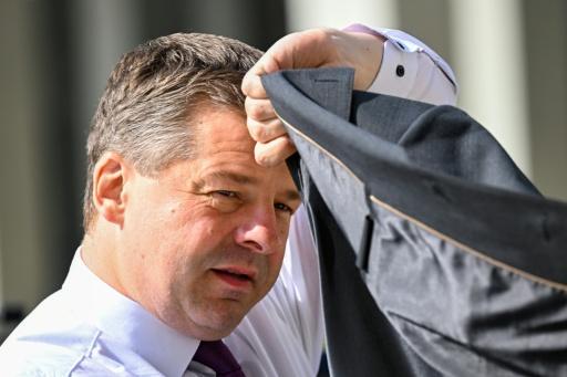 Saxony-Anhalt's conservative state premier Sven Schulze hopes to prevent an AfD government and keep ruling at the helm of a multi-party coalition — RALF HIRSCHBERGER / AFP