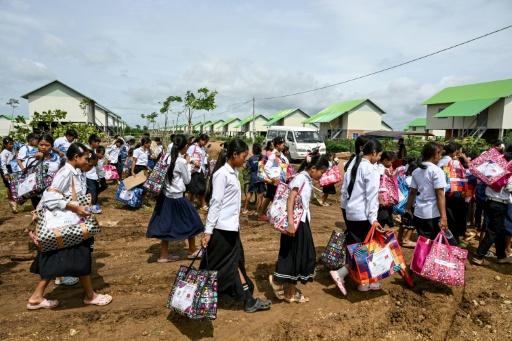 'I miss my home': Cambodians displaced by conflict start over