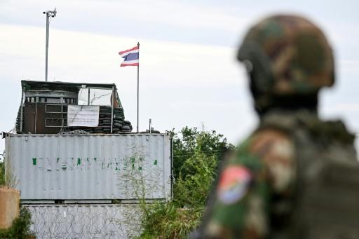 Bangkok says it has merely reclaimed Thai land that Cambodians had been occupying for years — TANG CHHIN Sothy / AFP
