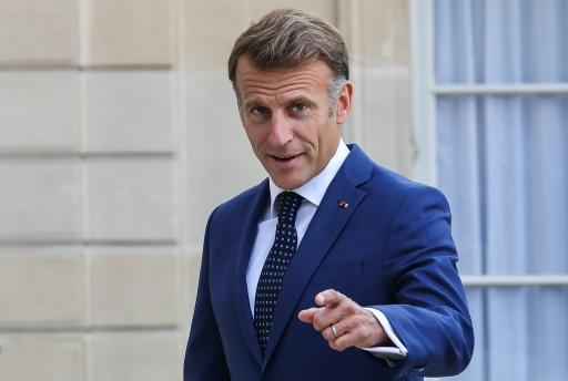 Le président de la République Emmanuel Macron à Paris le 10 septembre 2026 — Ludovic MARIN / AFP