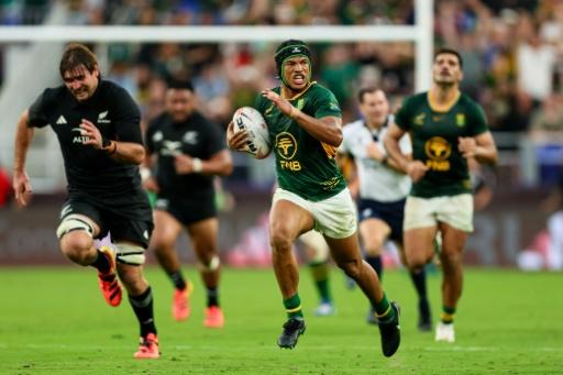 Rugby: l'Afrique du Sud met les All Blacks à ses pieds
