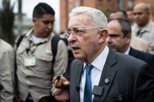 Colombian ex-leader denies role in bloody 1990s massacres