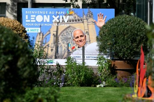 In Metz, Leo is expected to make a speech about peace in Europe — Jean-Christophe VERHAEGEN / AFP